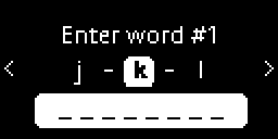 generic enter word 1